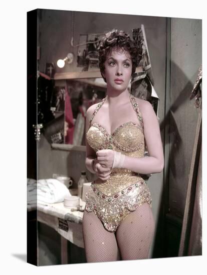 Trapeze by CarolReed with Gina Lollobrigida, 1956 (photo)-null-Stretched Canvas