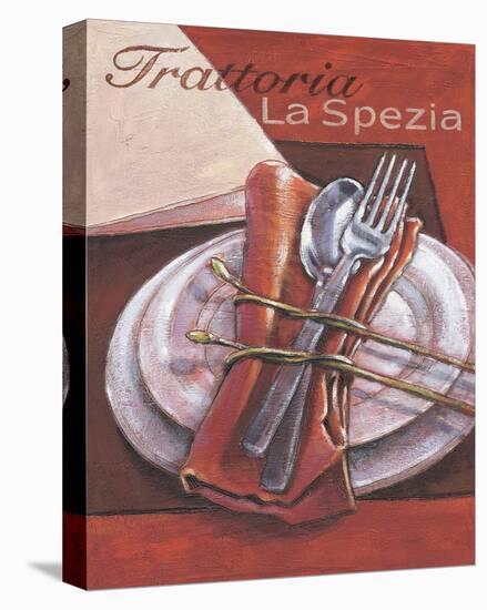 Trattoria La Spezia-Bjoern Baar-Stretched Canvas