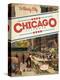 Travel Poster - Chicago-The Saturday Evening Post-Premier Image Canvas