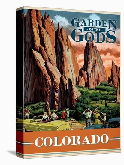 Travel Poster - Colorado-The Saturday Evening Post-Premier Image Canvas