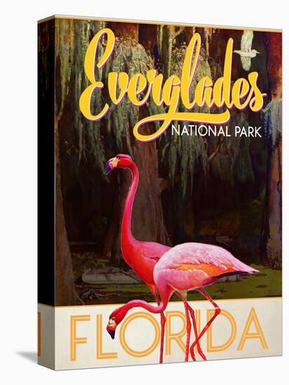 Travel Poster - Everglades-The Saturday Evening Post-Premier Image Canvas