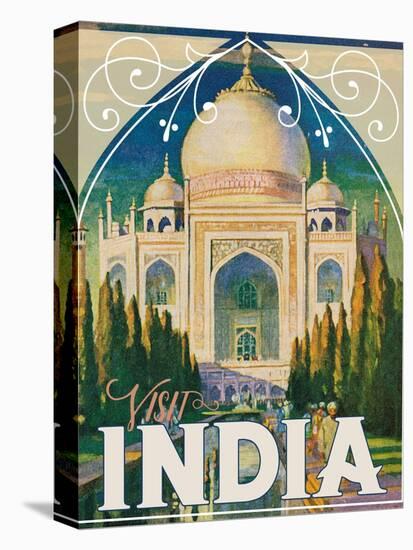 Travel Poster - India-The Saturday Evening Post-Premier Image Canvas