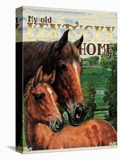 Travel Poster - Kentucky-The Saturday Evening Post-Premier Image Canvas