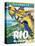 Travel Poster - Rio-The Saturday Evening Post-Premier Image Canvas