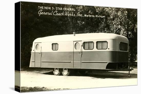 Travel Trailer-null-Stretched Canvas