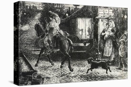 Traveler, Engraving from Painting-Ford Madox Brown-Premier Image Canvas