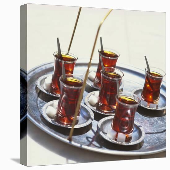 Tray of Turkish Teas, Turkey, Eurasia-John Miller-Premier Image Canvas