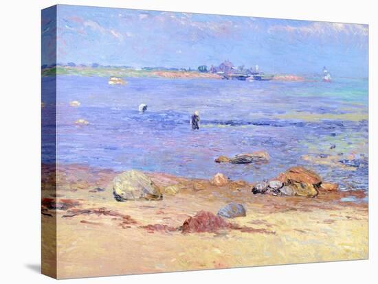 Treading Clams, Wickford-William James Glackens-Premier Image Canvas