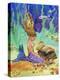 Treasure Chest Mermaid-sylvia pimental-Stretched Canvas