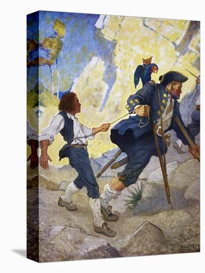 Treasure Island, 1911-Newell Convers Wyeth-Premier Image Canvas