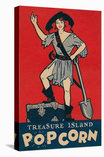 Treasure Island Popcorn Poster-null-Premier Image Canvas