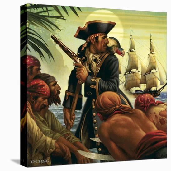 Treasure Island-Dan Craig-Premier Image Canvas