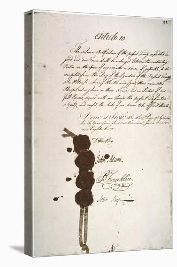 Treaty of Paris, 1783-null-Premier Image Canvas