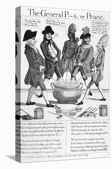 Treaty of Paris Cartoon-null-Premier Image Canvas