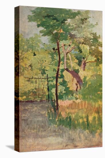 'Tree and Woodpath', c19th century-Giovanni Fattori-Premier Image Canvas