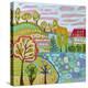 Tree Farm-Karen Fields-Stretched Canvas