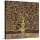 Tree of Life (Brown Variation) II-Gustav Klimt-Stretched Canvas