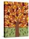 Tree of Life - Orange-Kerri Ambrosino-Premier Image Canvas