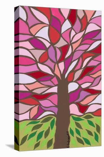 Tree of Life - Pink-Kerri Ambrosino-Premier Image Canvas