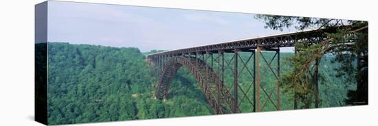 Trees Around New River Gorge Bridge, Route 19, West Virginia, USA-null-Premier Image Canvas