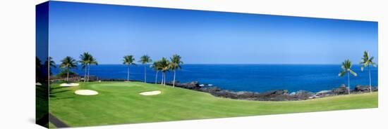 Trees in a Golf Course, Kona Country Club Ocean Course, Kailua Kona, Hawaii-null-Premier Image Canvas