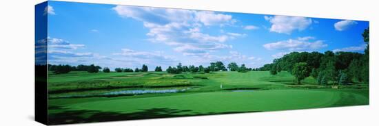 Trees in a Golf Course, Rich Harvest Farms, Gold Nine, Sugar Grove, Illinois, USA-null-Premier Image Canvas