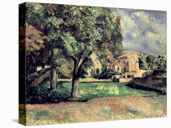 Trees in a Park, Jas de Bouffan, 1885-87-Paul Cézanne-Premier Image Canvas