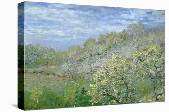 Trees in Blossom-Claude Monet-Premier Image Canvas