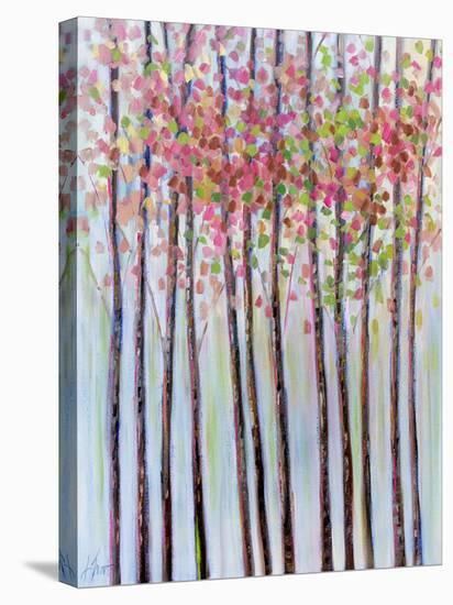 Trees in Pink-Libby Smart-Stretched Canvas