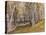 Trees on Box Hill-David Cox-Premier Image Canvas