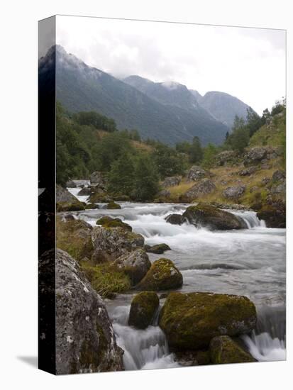 Trek to Folgefonna Glacier, Folgefonna National Park, Roseland, Hordaland, Norway, Scandinavia-Marco Cristofori-Premier Image Canvas