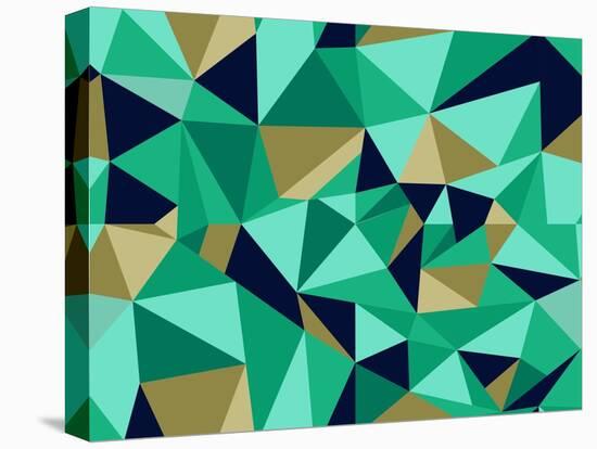 Trendy Abstract Geometric Pattern-cienpies-Stretched Canvas