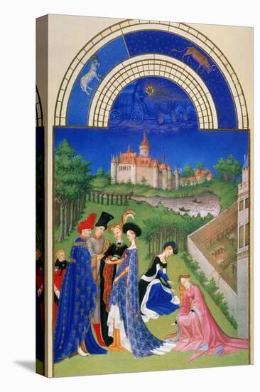 Tres Riches Heures: April-null-Premier Image Canvas