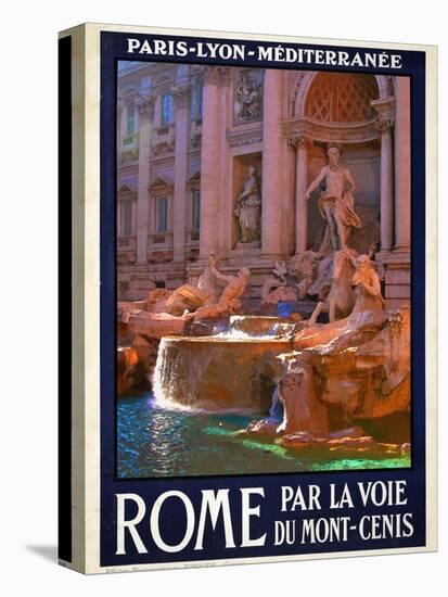 Trevi Fountain, Roma Italy 4-Anna Siena-Premier Image Canvas