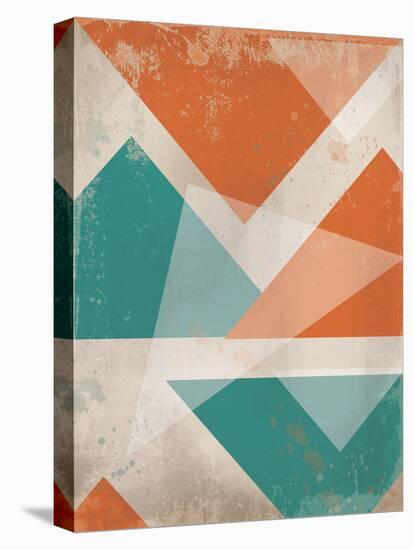 Triangles 2-Cynthia Alvarez-Stretched Canvas