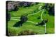 Triangular aerial view of Ojai Valley Inn Country Club Golf Course in Ventura County, Ojai, CA-null-Premier Image Canvas