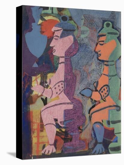 Tribal Figures, 1938-Eileen Agar-Premier Image Canvas