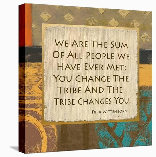Tribe Change-Alonza Saunders-Stretched Canvas