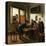 Tric Trac Players in an Interior-Jan Havicksz Steen-Premier Image Canvas