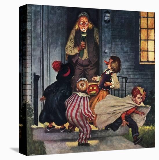 "Tricking Trick-Or-Treaters", November 3, 1951-Amos Sewell-Premier Image Canvas