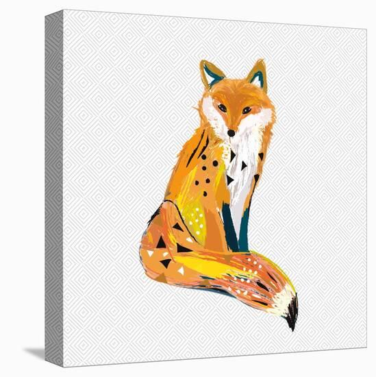 Trickster Fox-Turnowsky-Stretched Canvas