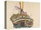 Trieste Fishing Boat, 1912-Egon Schiele-Premier Image Canvas