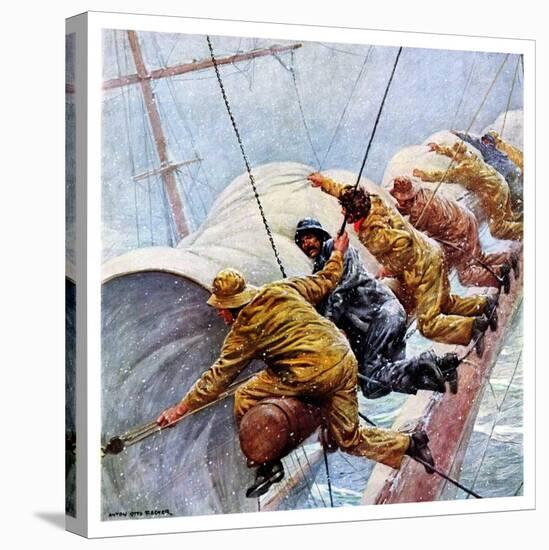 "Trim the Sails!,"March 18, 1933-Anton Otto Fischer-Premier Image Canvas