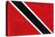 Trinitad And Tobago Flag Design with Wood Patterning - Flags of the World Series-Philippe Hugonnard-Stretched Canvas
