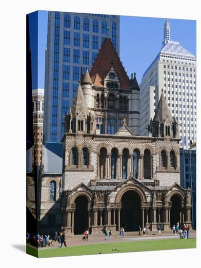 Trinity Church 1877, Copley Square, Boston, Massachusetts, USA-Fraser Hall-Premier Image Canvas