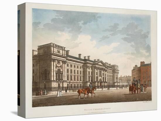 Trinity College, Dublin, 1793-James Malton-Premier Image Canvas