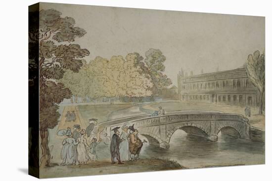 Trinity Library, Cambridge, 18th-19th Century-Thomas Rowlandson-Premier Image Canvas