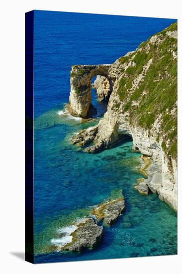 Tripitos Arch, Paxos, Paxi, Ionian Islands, Greek Islands, Greece, Europe-Tuul-Premier Image Canvas