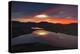 Trippy Pre Dawn Morning, Nicasio Resevoir, Marin Count, Bay Area-Vincent James-Premier Image Canvas