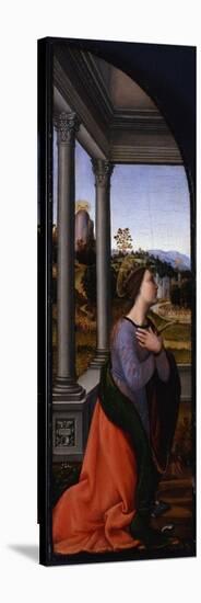 Triptych, Left-Hand Panel: Saint Catherine of Alexandria, 1500-Mariotto Albertinelli-Premier Image Canvas